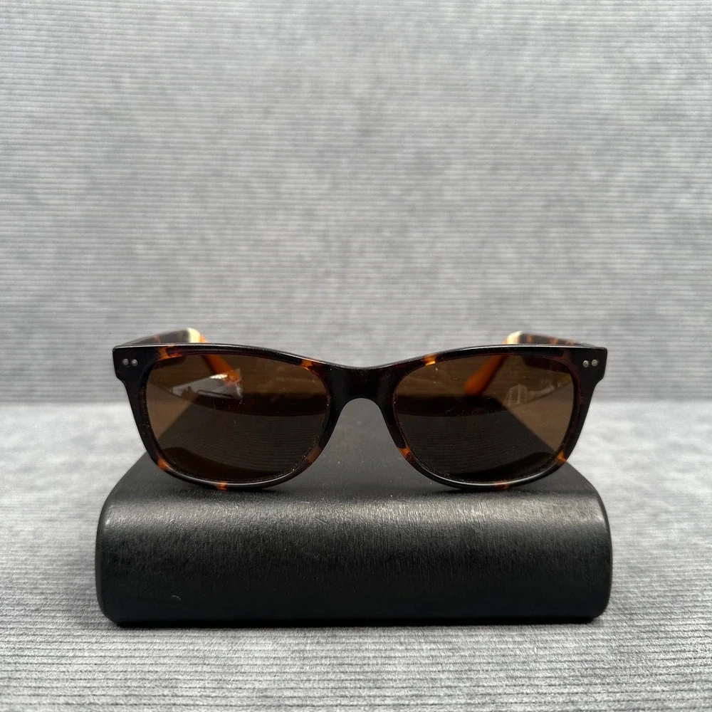 TOMS Beachmaster Tortoise Polarized y2k Sunglasses S001U-007-04P Brown Lens vtg
